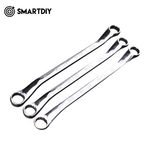 Load image into Gallery viewer, Tool British 45 ° angle precision polishing double plum blossom wrench, solid wrench, tighten board 93-912-1
