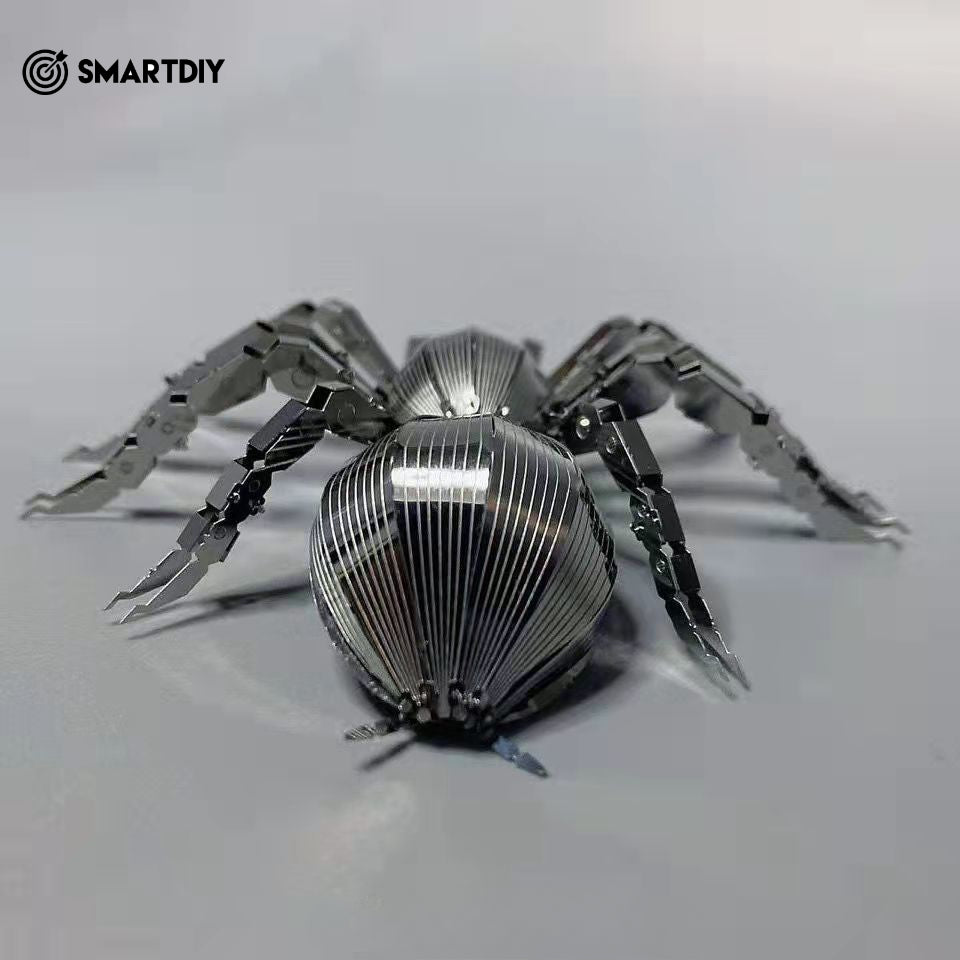 DIY handmade 3D puzzle metal model small ornaments - spider