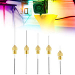 3D Printer Nozzle Cleaning Kit MK7/8 Brass Nozzle 10 + 5 Cleaning Needles 0.2 to 0.6mm