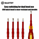 Load image into Gallery viewer, 29 in one insulated screwdriver set, cross shaped electrician batch, household maintenance tool
