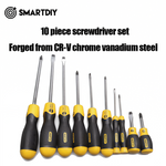 Load image into Gallery viewer, 10 piece set of Phillips screwdriver set, household screwdriver set, portable
