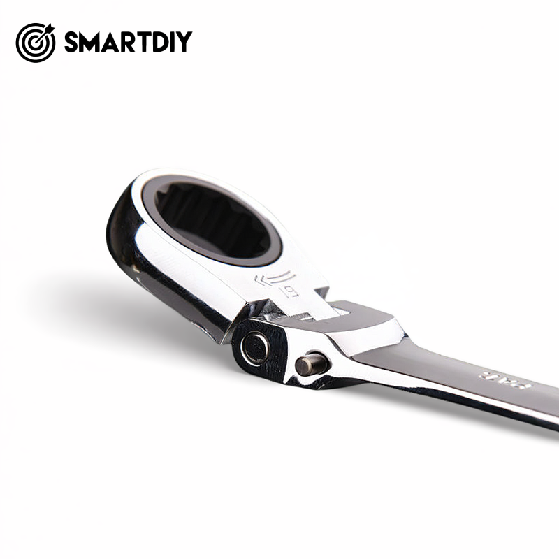 Metric precision polishing opening plum blossom active head ratchet dual-use wrench automatic ratchet quick wrench