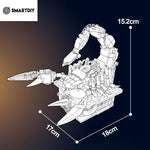 Load image into Gallery viewer, Small angle mechanical insect assembly building blocks cyberpunk mantis scorpion model
