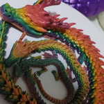 3D printing dragon joint movable figure animal ornament girls boys children's toy gift super cute dragon egg