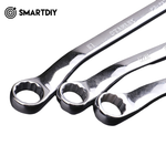 Load image into Gallery viewer, Tool British 45 ° angle precision polishing double plum blossom wrench, solid wrench, tighten board 93-912-1
