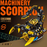 Load image into Gallery viewer, Small angle mechanical insect assembly building blocks cyberpunk mantis scorpion model
