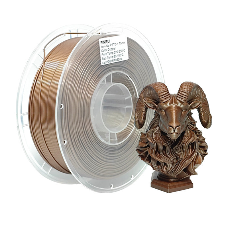 Pinrui PINRUI 3D printing consumables PETG 1.75mm advertising word acid and alkali resistant high toughness PETG wire