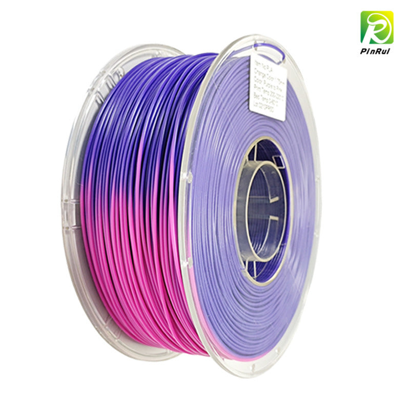 PINRUI 3D printing consumables PLA temperature change consumables 1.75mm 1kg thermal induction color change temperature change PLA