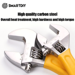 Load image into Gallery viewer, Plastic handle adjustable wrench, auto repair vehicle tool, machine repair multifunctional adjustable wrench, 4 inches -18 inches
