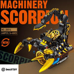 Load image into Gallery viewer, Small angle mechanical insect assembly building blocks cyberpunk mantis scorpion model

