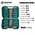 Load image into Gallery viewer, Screwdriver, cross shaped industrial screwdriver tool, household small plum blossom screwdriver, magnetic screwdriver set, set
