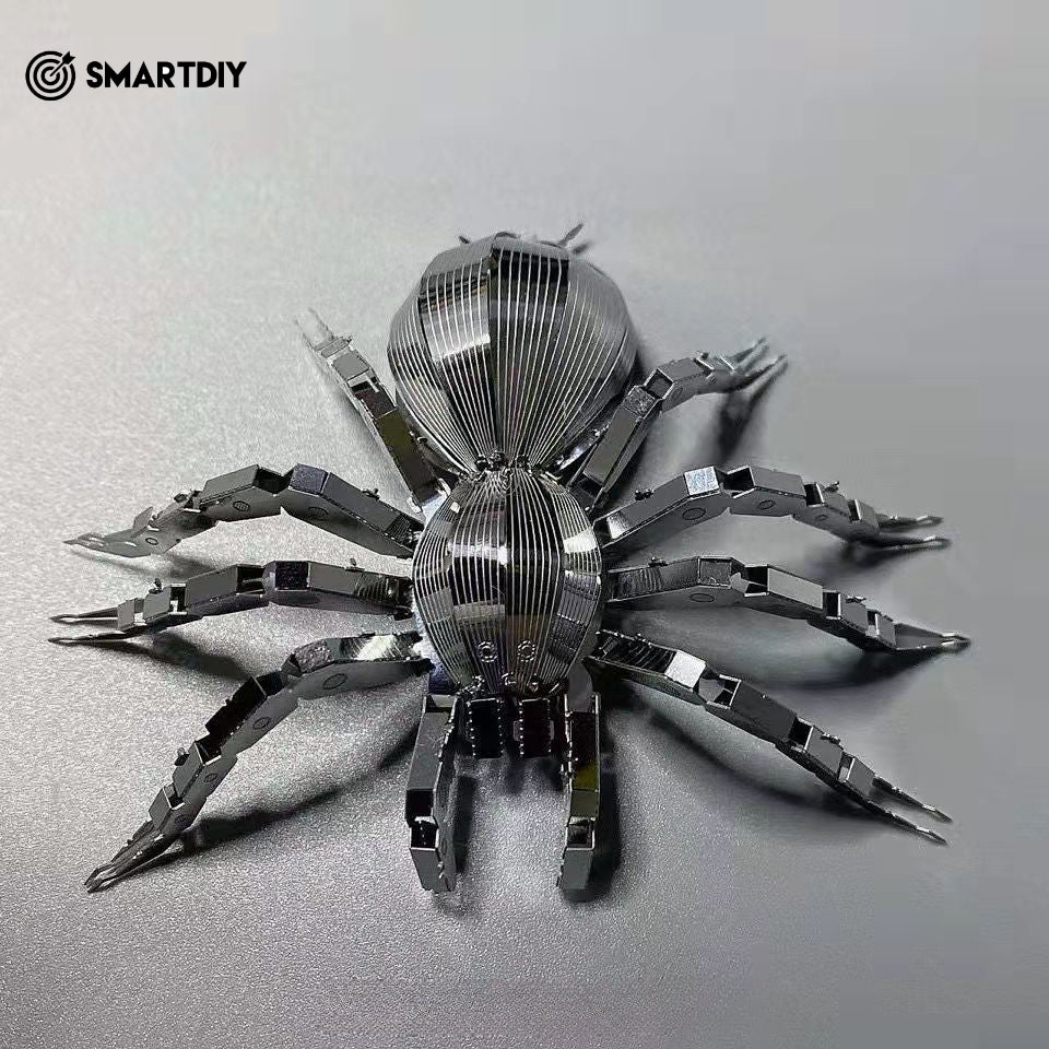 DIY handmade 3D puzzle metal model small ornaments - spider