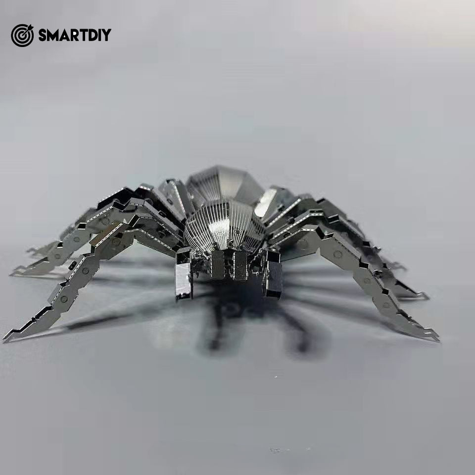 DIY handmade 3D puzzle metal model small ornaments - spider