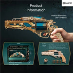 Load image into Gallery viewer, Fantasy steam revolver assembly model mortise and tenon building block 3d three-dimensional puzzle boy birthday gift toy 10
